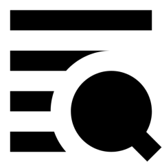 Lines Magnifying Glass Outline Svg Vector, Free Vectors File